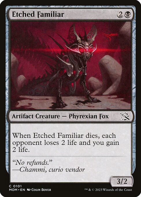 Etched Familiar (March of the Machine)