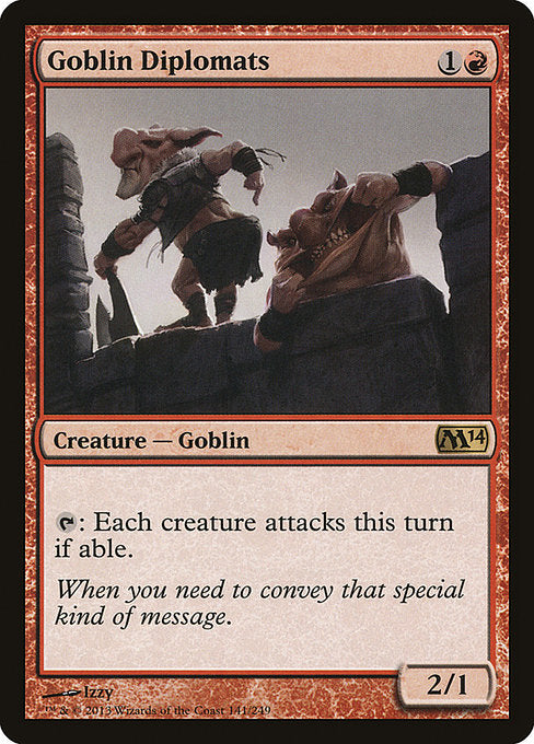 Goblin Diplomats (Magic 2014)