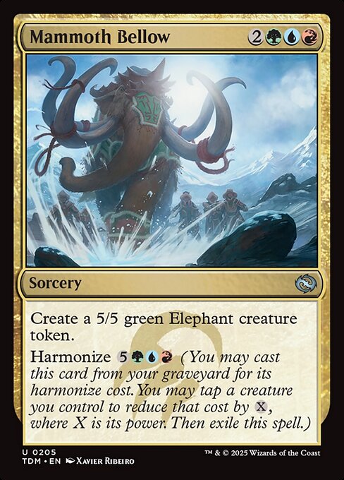 Mammoth Bellow (Tarkir: Dragonstorm)
