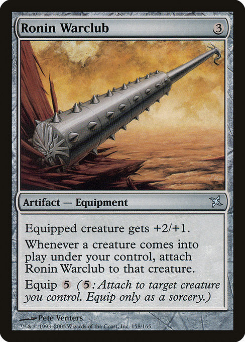 Ronin Warclub (Betrayers of Kamigawa)