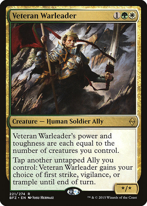 Veteran Warleader (Battle for Zendikar)