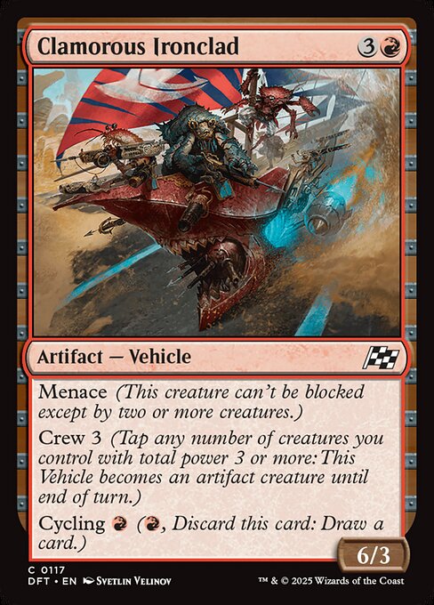 Clamorous Ironclad (Aetherdrift)