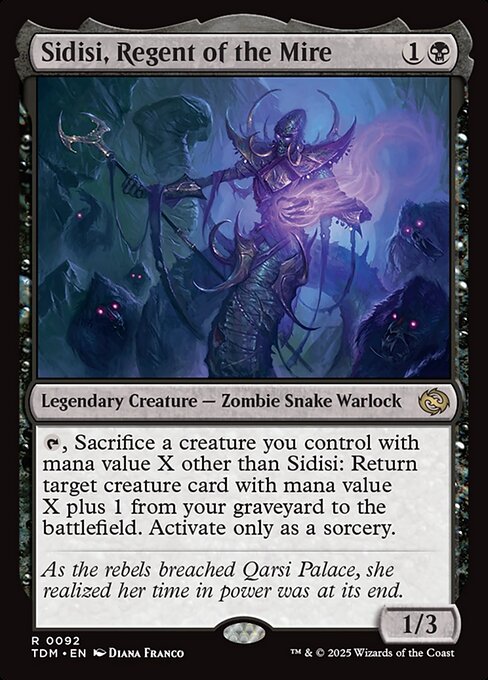 Sidisi, Regent of the Mire (Tarkir: Dragonstorm)