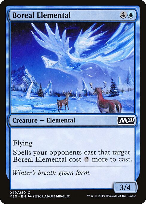 Boreal Elemental (Core Set 2020)