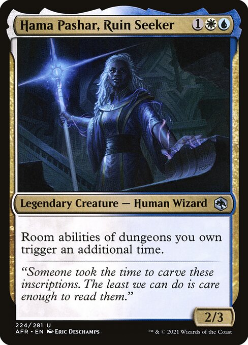 Hama Pashar, Ruin Seeker (Adventures in the Forgotten Realms)