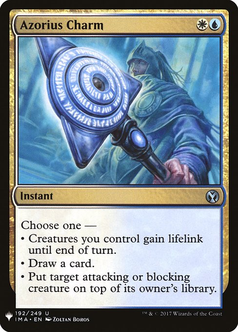Azorius Charm (The List)