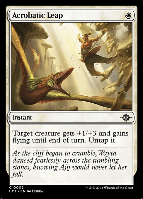 Acrobatic Leap (The Lost Caverns of Ixalan)