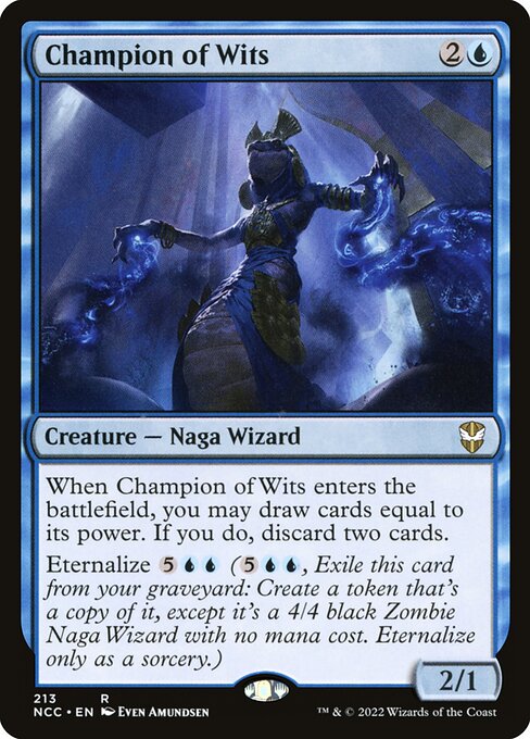 Champion of Wits (New Capenna Commander)
