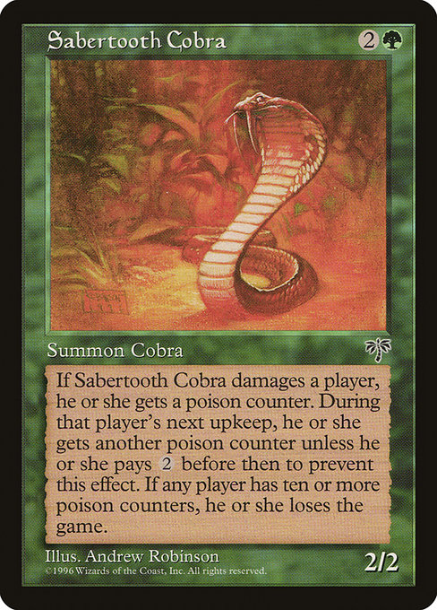Sabertooth Cobra (Mirage)