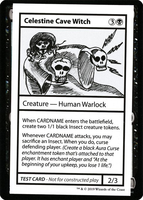 Celestine Cave Witch (Mystery Booster Playtest Cards 2021)