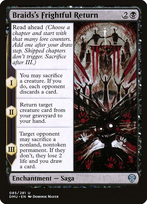 Braids's Frightful Return (Dominaria United)