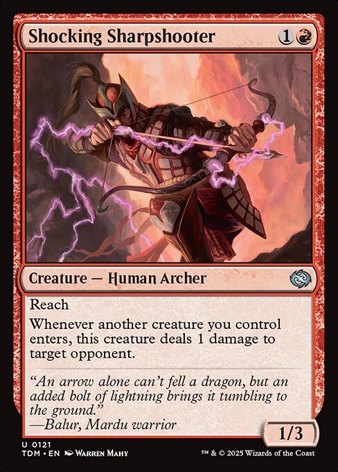 Shocking Sharpshooter (Tarkir: Dragonstorm)