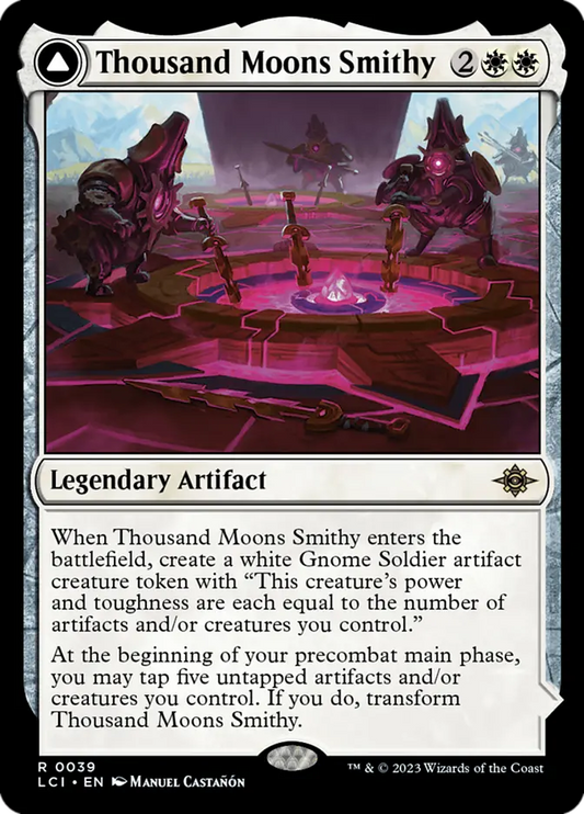 Thousand Moons Smithy // Barracks of the Thousand (The Lost Caverns of Ixalan)