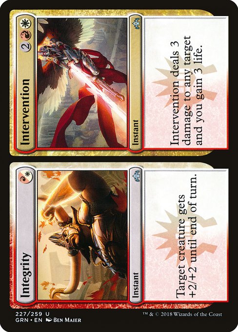 Integrity // Intervention (Guilds of Ravnica)