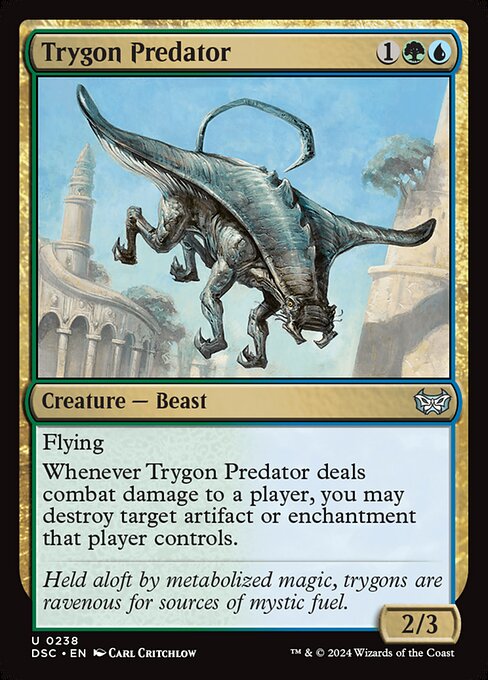 Trygon Predator (Duskmourn: House of Horror Commander)