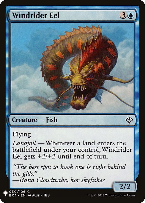 Windrider Eel (The List)