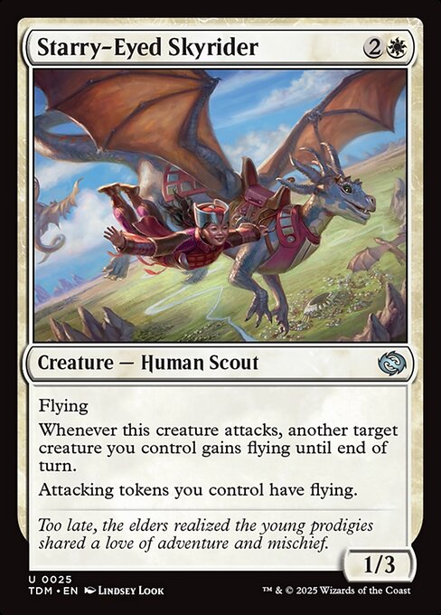 Starry-Eyed Skyrider (Tarkir: Dragonstorm)