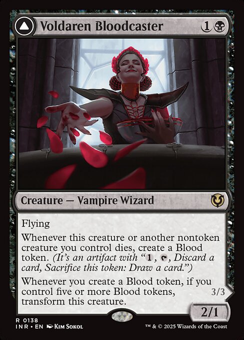 Voldaren Bloodcaster // Bloodbat Summoner (Innistrad: Crimson Vow)