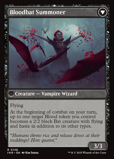 Voldaren Bloodcaster // Bloodbat Summoner (Innistrad: Crimson Vow)
