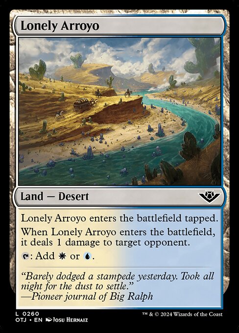 Lonely Arroyo (Outlaws of Thunder Junction)