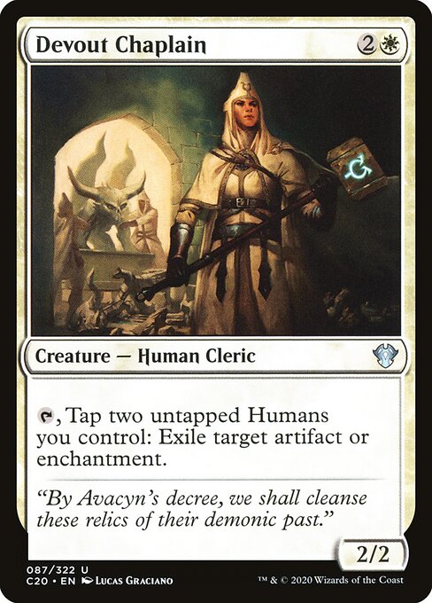 Devout Chaplain (Commander 2020)