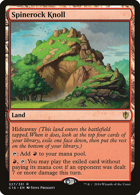 Spinerock Knoll (Commander 2016)