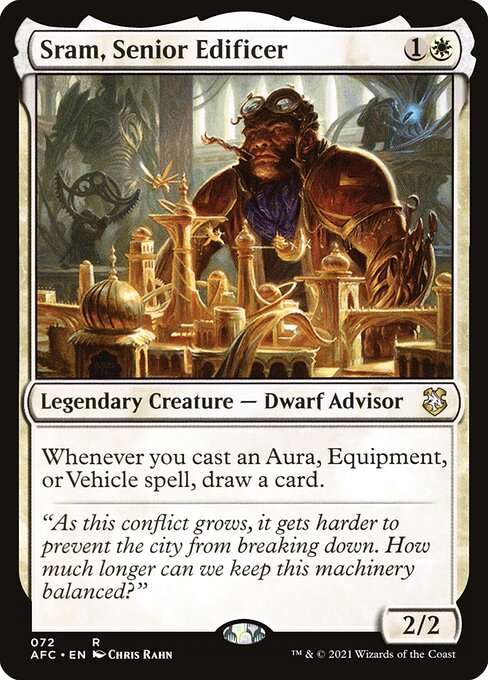 Sram, Senior Edificer (Forgotten Realms Commander)