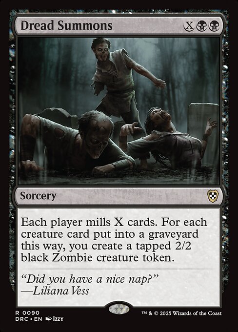 Dread Summons (Aetherdrift Commander)