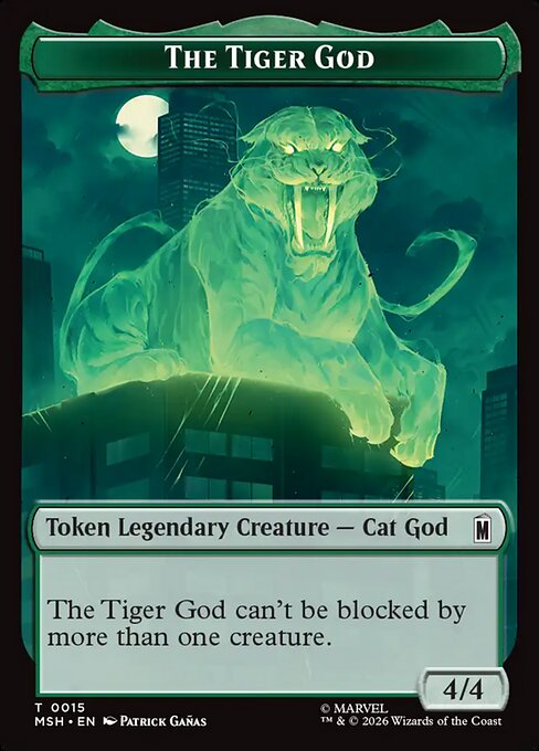 The Tiger God (Marvel Super Heroes Tokens)