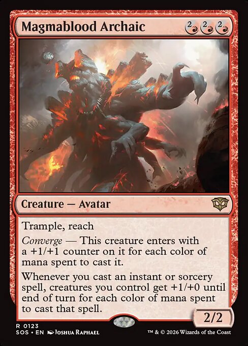 Magmablood Archaic (Secrets of Strixhaven)