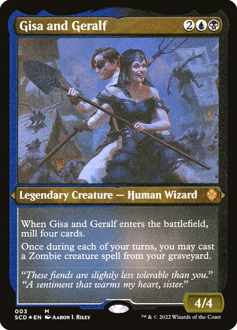 Gisa and Geralf (Starter Commander Decks)