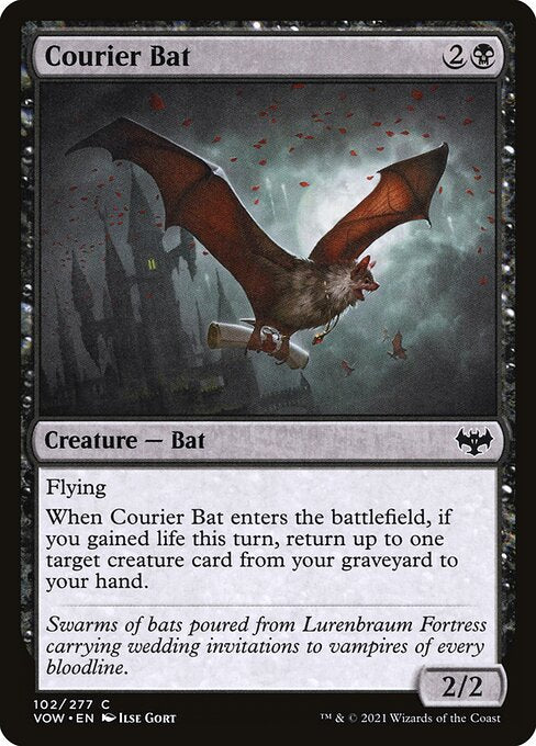 Courier Bat (Innistrad: Crimson Vow)