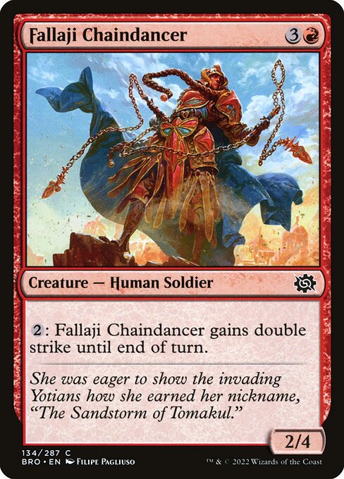 Fallaji Chaindancer (The Brothers' War)