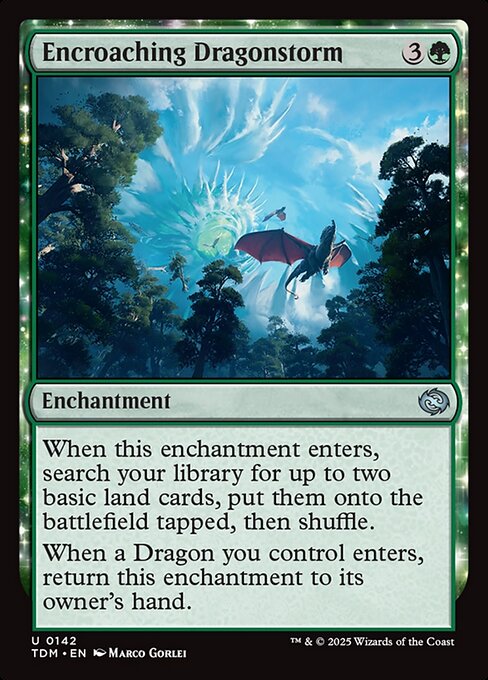 Encroaching Dragonstorm (Tarkir: Dragonstorm)