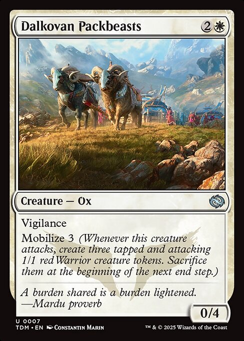 Dalkovan Packbeasts (Tarkir: Dragonstorm)