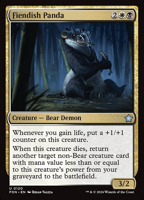 Fiendish Panda (Foundations)