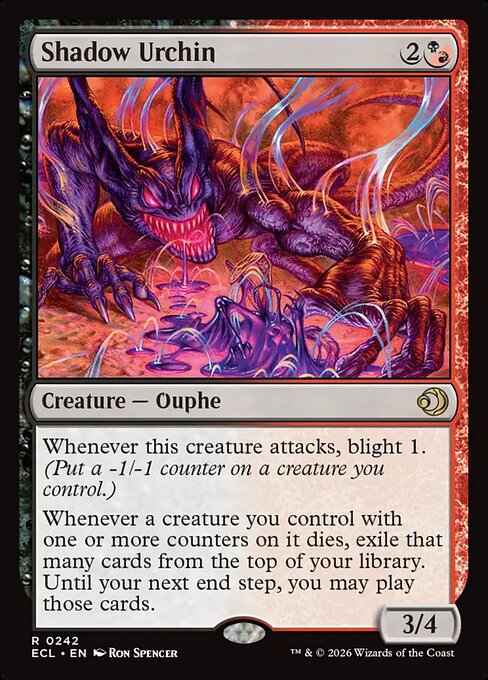 Shadow Urchin (Lorwyn Eclipsed)