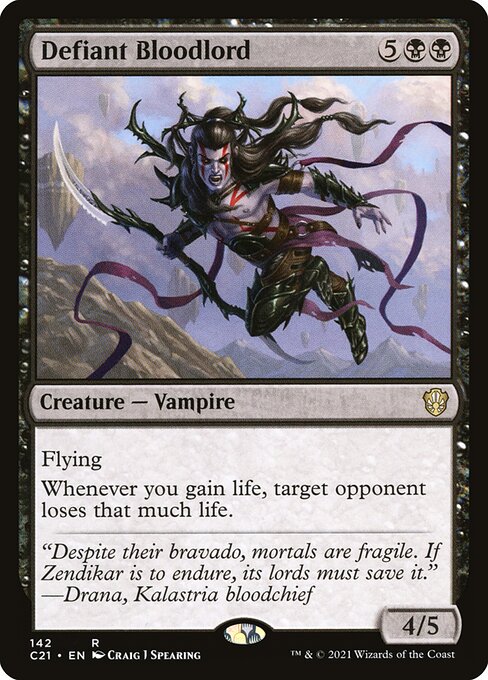 Defiant Bloodlord (Commander 2021)