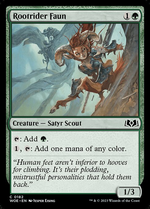 Rootrider Faun (Wilds of Eldraine)