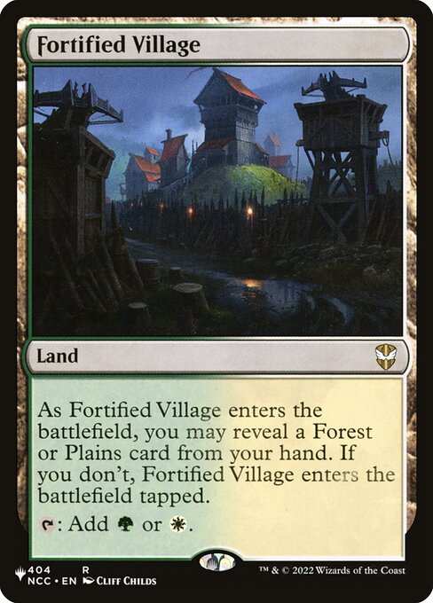 Fortified Village (The List)