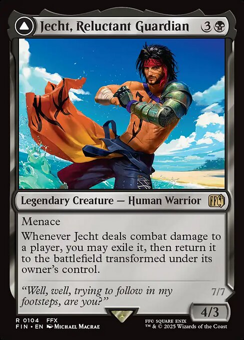 Jecht, Reluctant Guardian // Braska's Final Aeon (Final Fantasy)