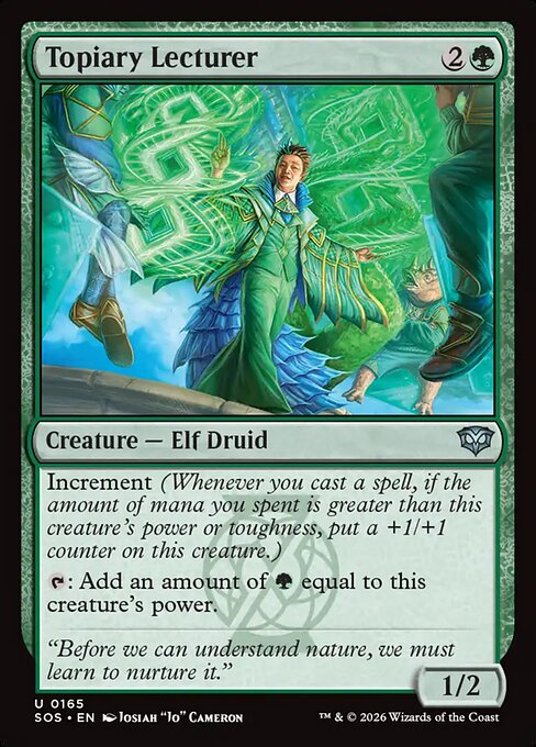 Topiary Lecturer (Secrets of Strixhaven)