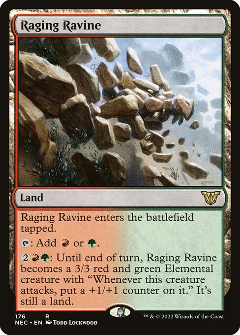Raging Ravine (Neon Dynasty Commander)