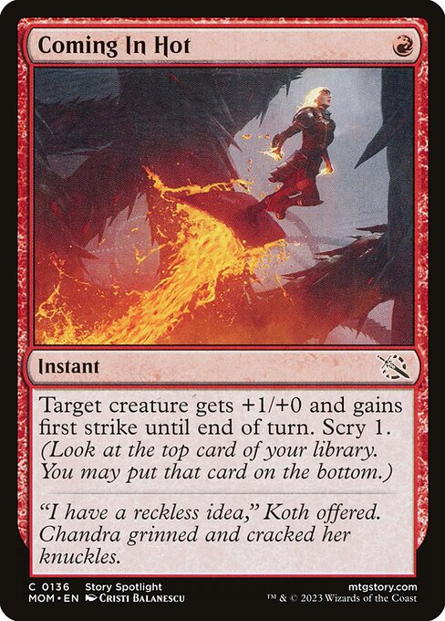 Coming In Hot (March of the Machine)