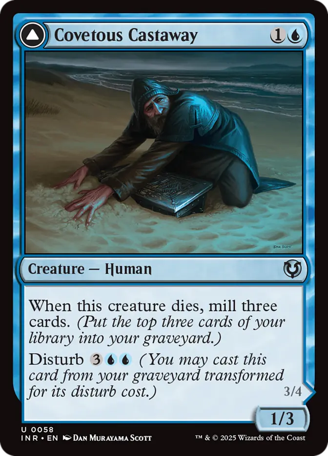 Covetous Castaway // Ghostly Castigator (Innistrad Remastered)