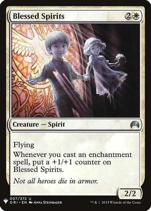 Blessed Spirits (The List)