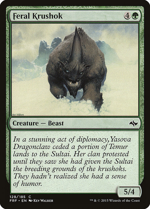 Feral Krushok (Fate Reforged)