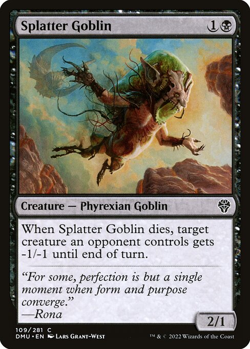 Splatter Goblin (Dominaria United)