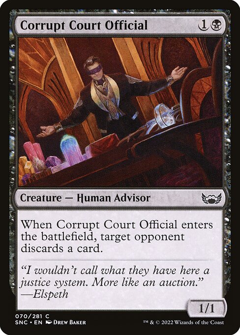Corrupt Court Official (Streets of New Capenna)