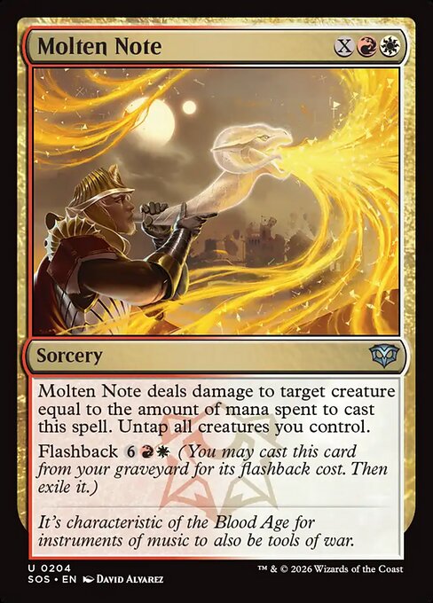 Molten Note (Secrets of Strixhaven)